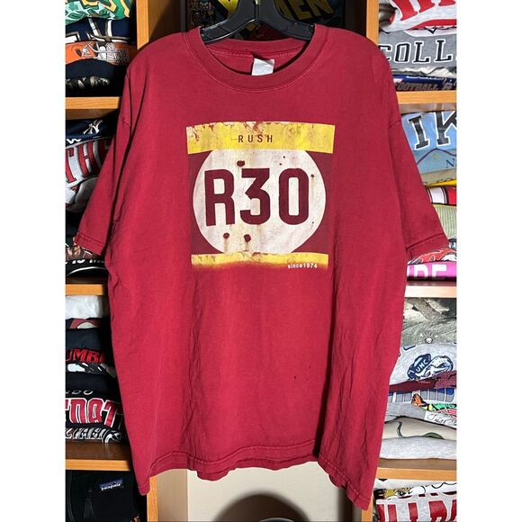 Vintage Y2K Rush 2004 30th Anniversary Tour Tee - Picture 1 of 7